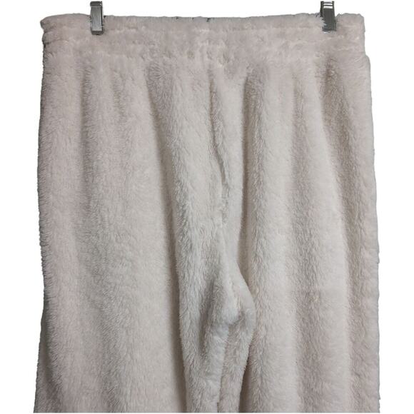 NWT OFFLINE by Aerie White Fleece Elastic Waistband Zipper Pockets Pants Size M - Picture 5 of 13